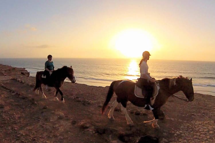 Horse riding nearby